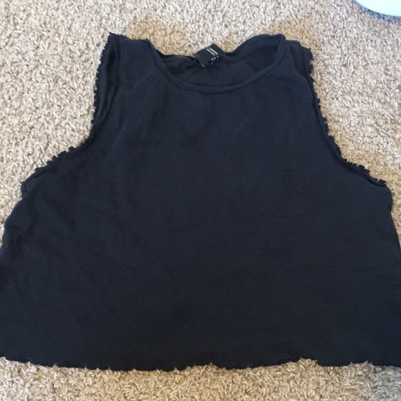 Sleeveless tank top/ cropped - Picture 2 of 3